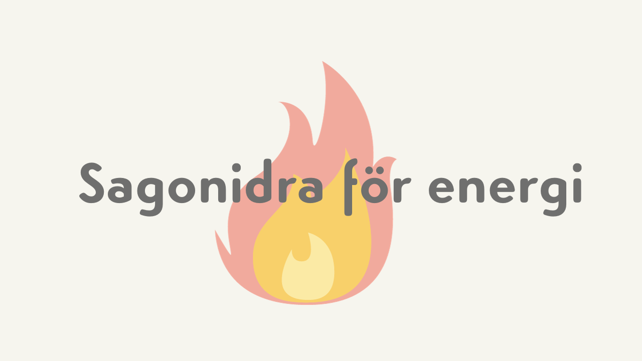 Sagonidra stillin energi