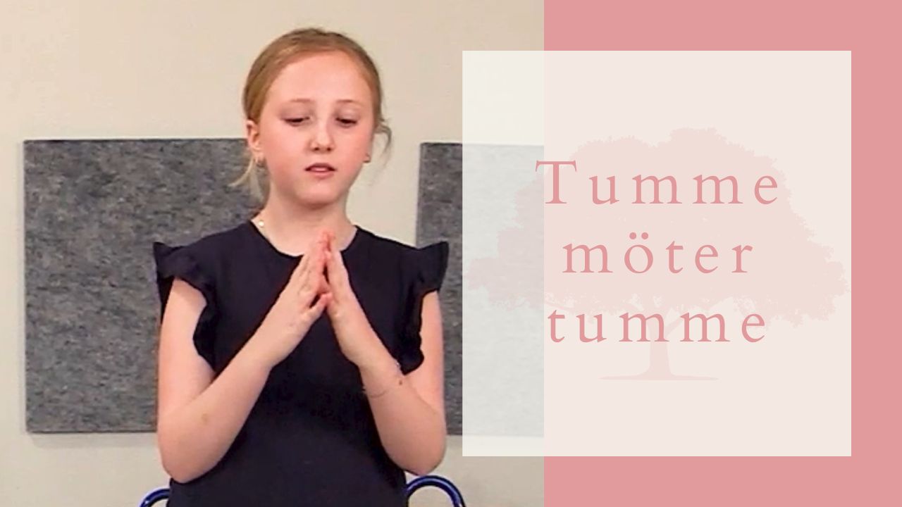 Tumme Moter Tumme övning